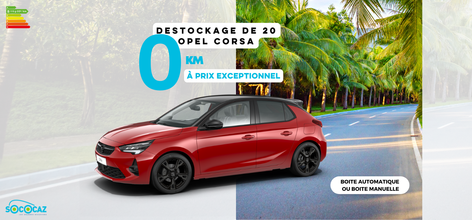 Voiture Occasion | Corsa 0km | Centre occasion Sococaz
